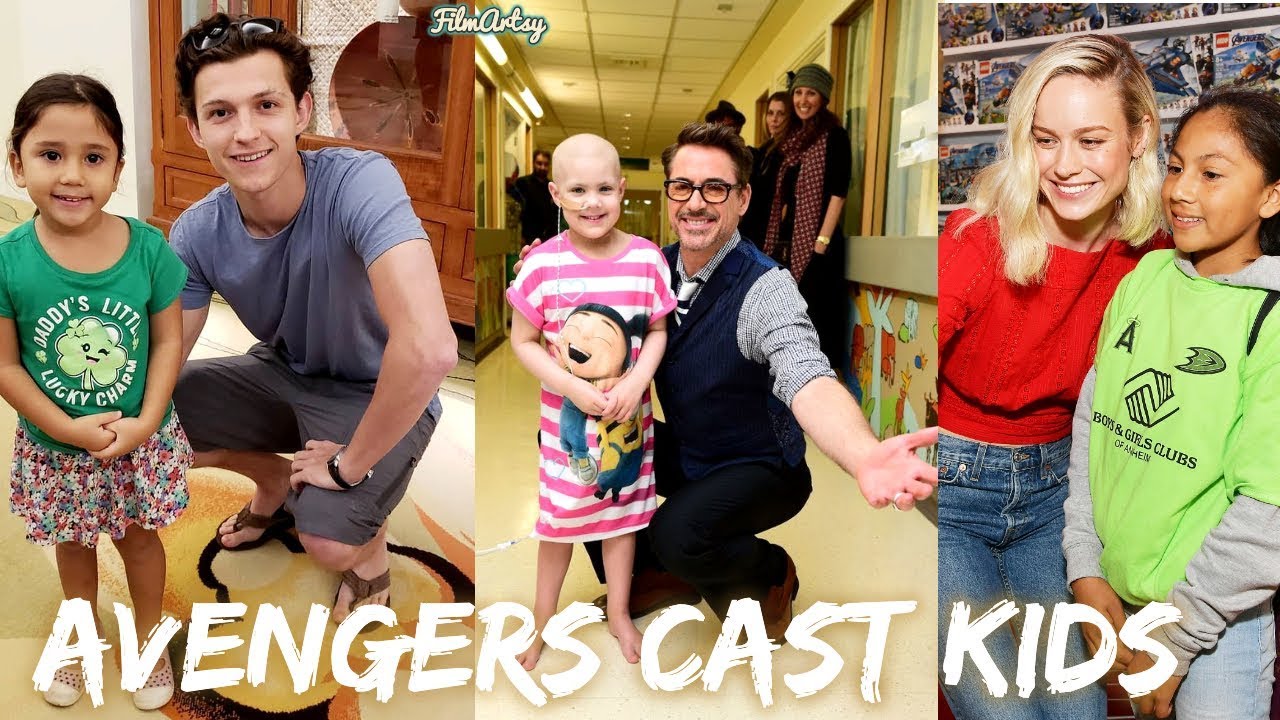Avengers Cast With Their Kids