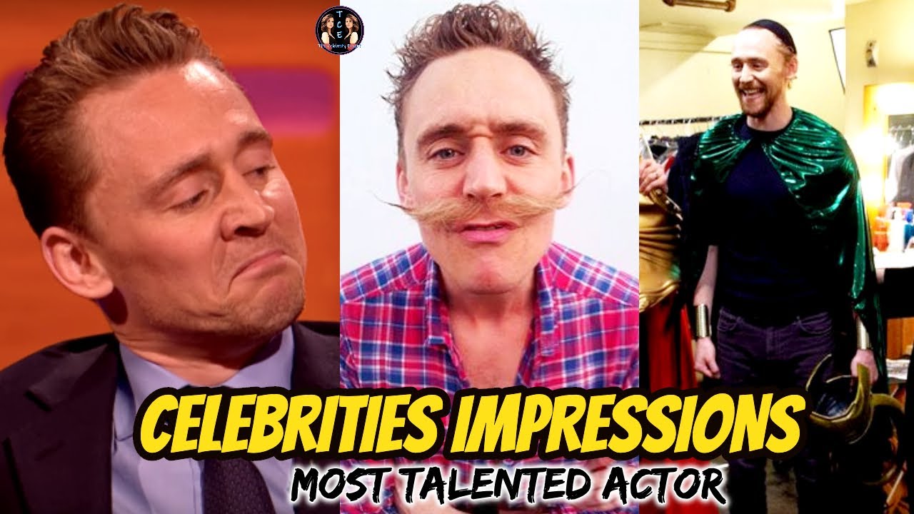Tom Hiddleston Celebrity Impressions