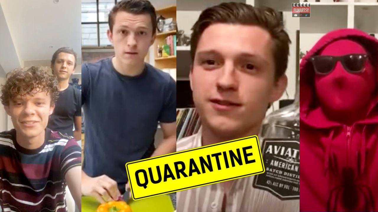 tom holland in quarantine