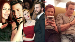 Scarlett johanssona nd chris evans married couple