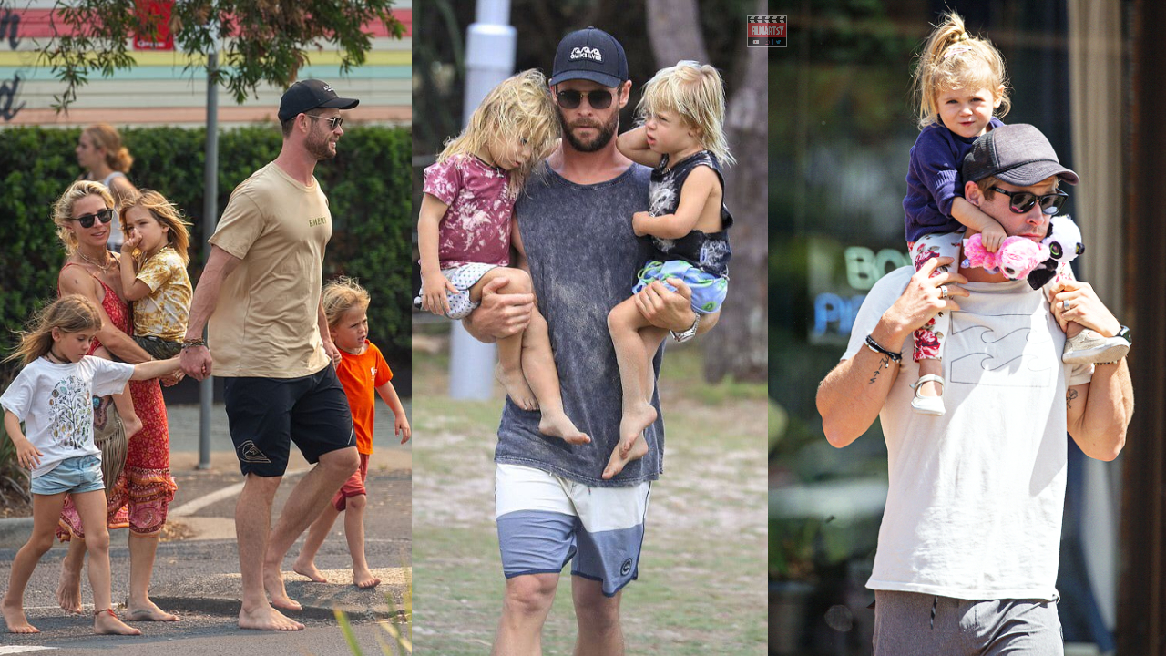 chris hemsworth roasting his kids