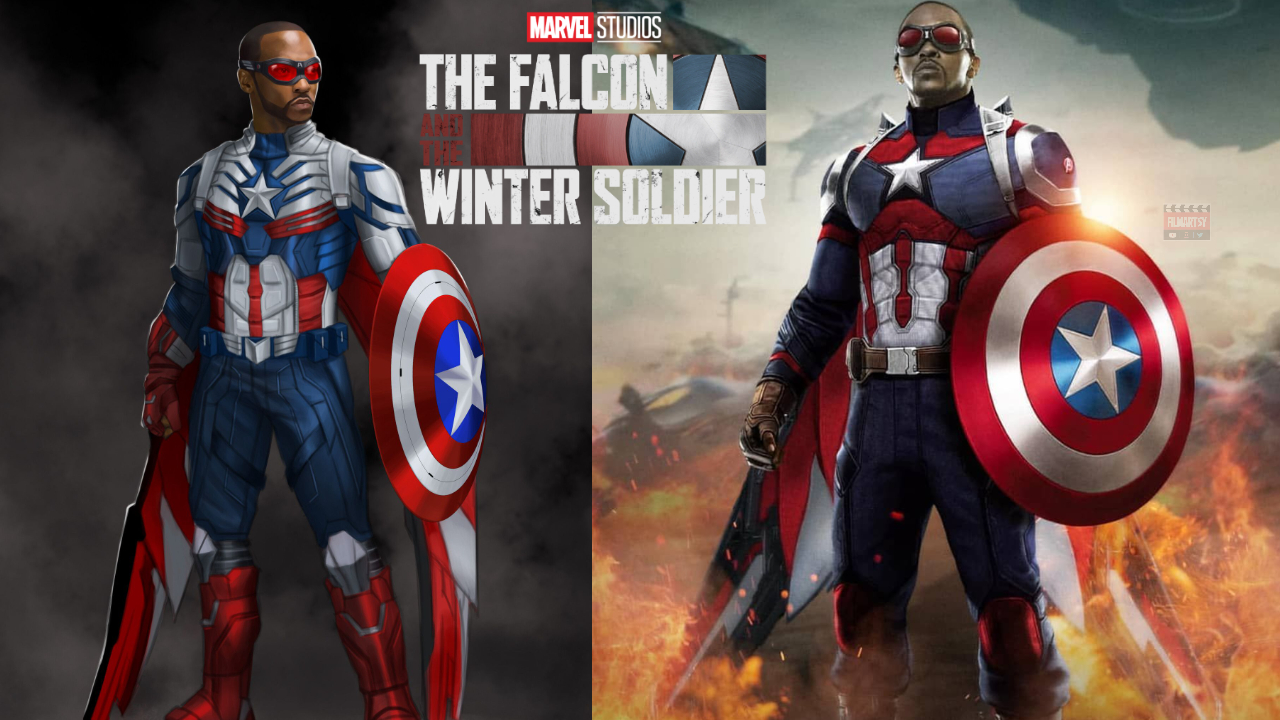 new falcon captain america suit
