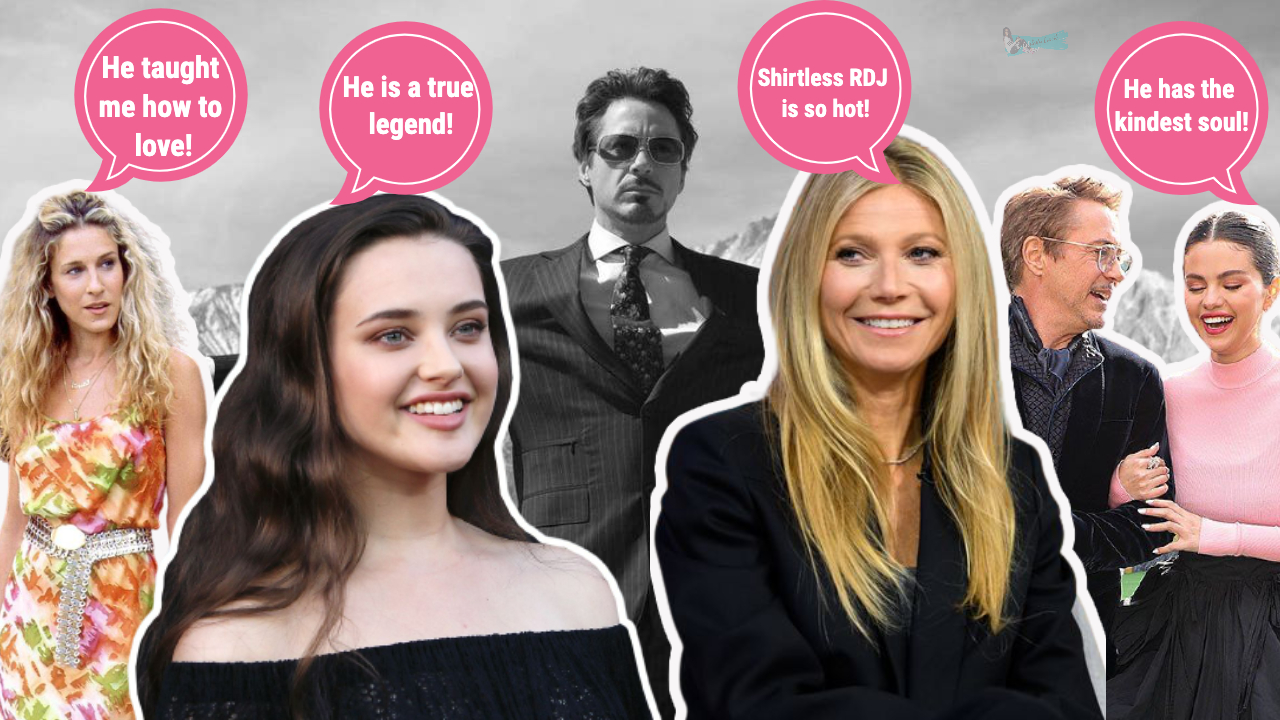 female celebrities who love rdj