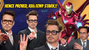 RDJ is Tony Stark