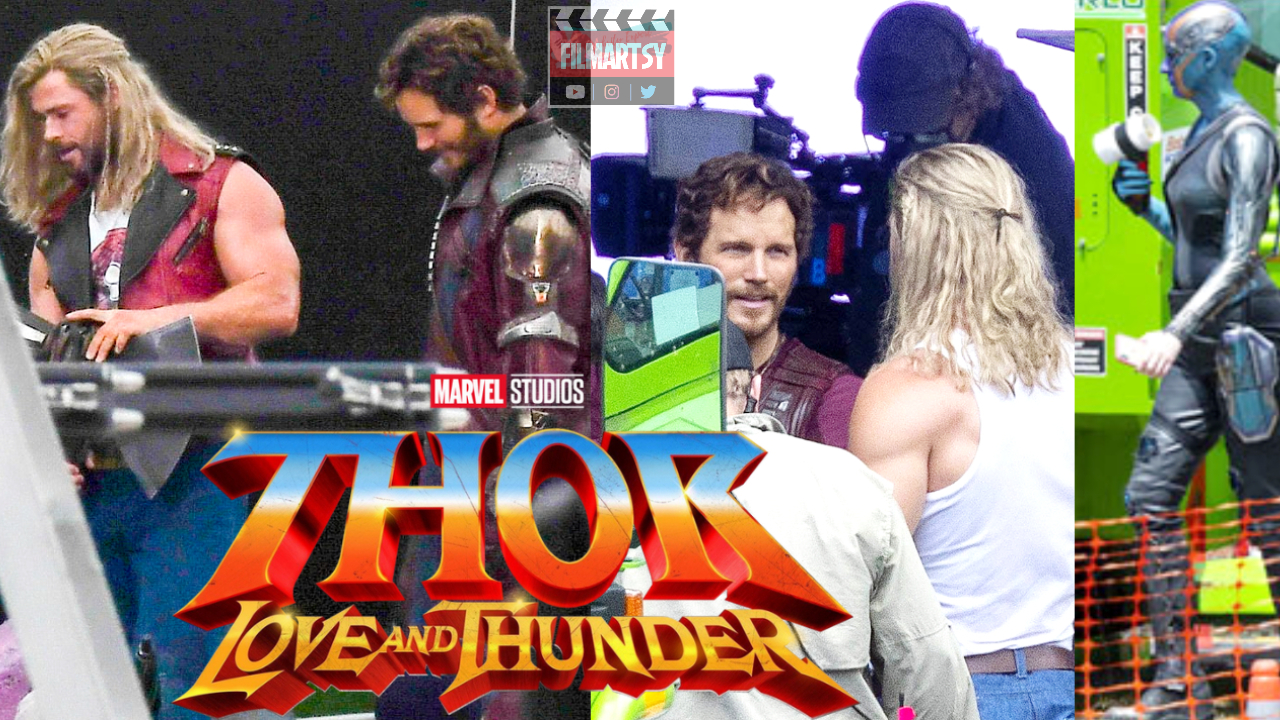 Thor Love And Thunder Set Photos