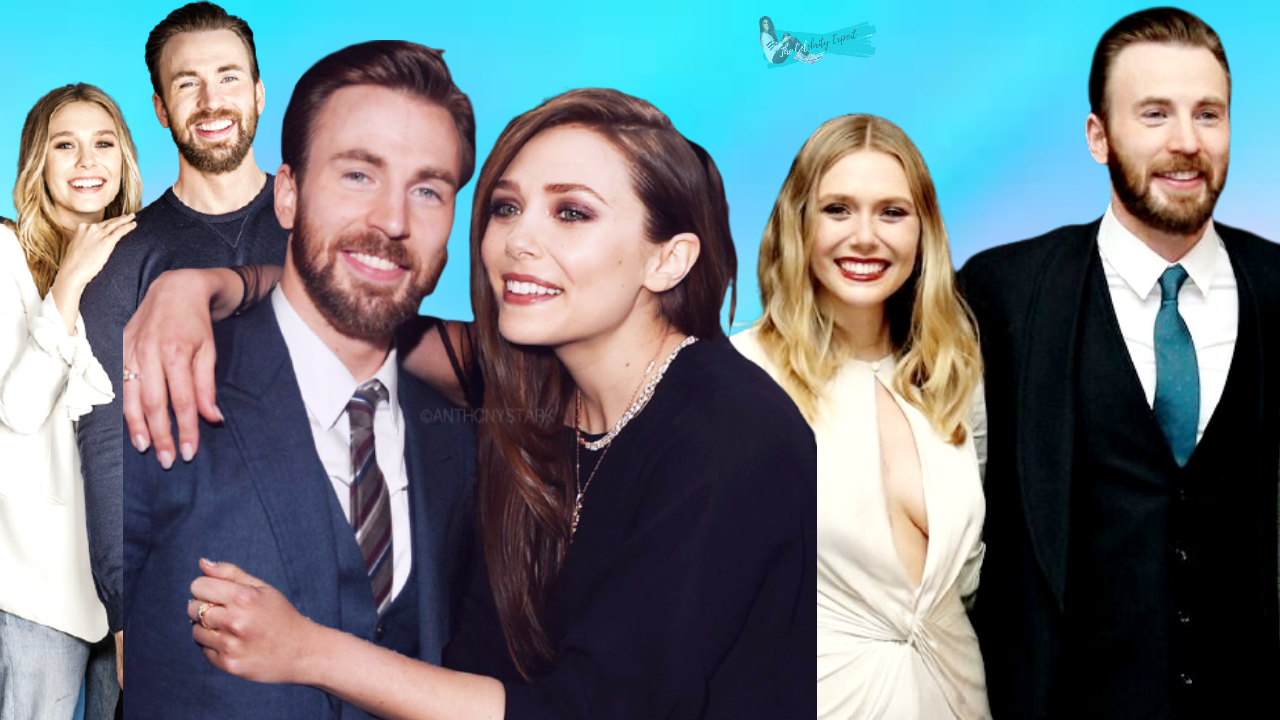 Elizabeth Olsen and Chris Evans