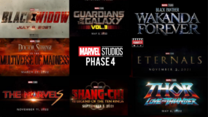 Marvel Phase 4 Release Dates