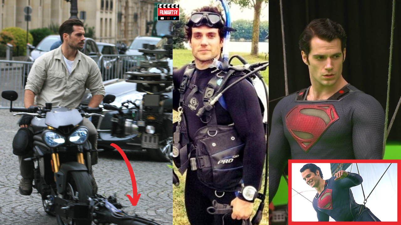 Henry Cavill Performing His Stunts