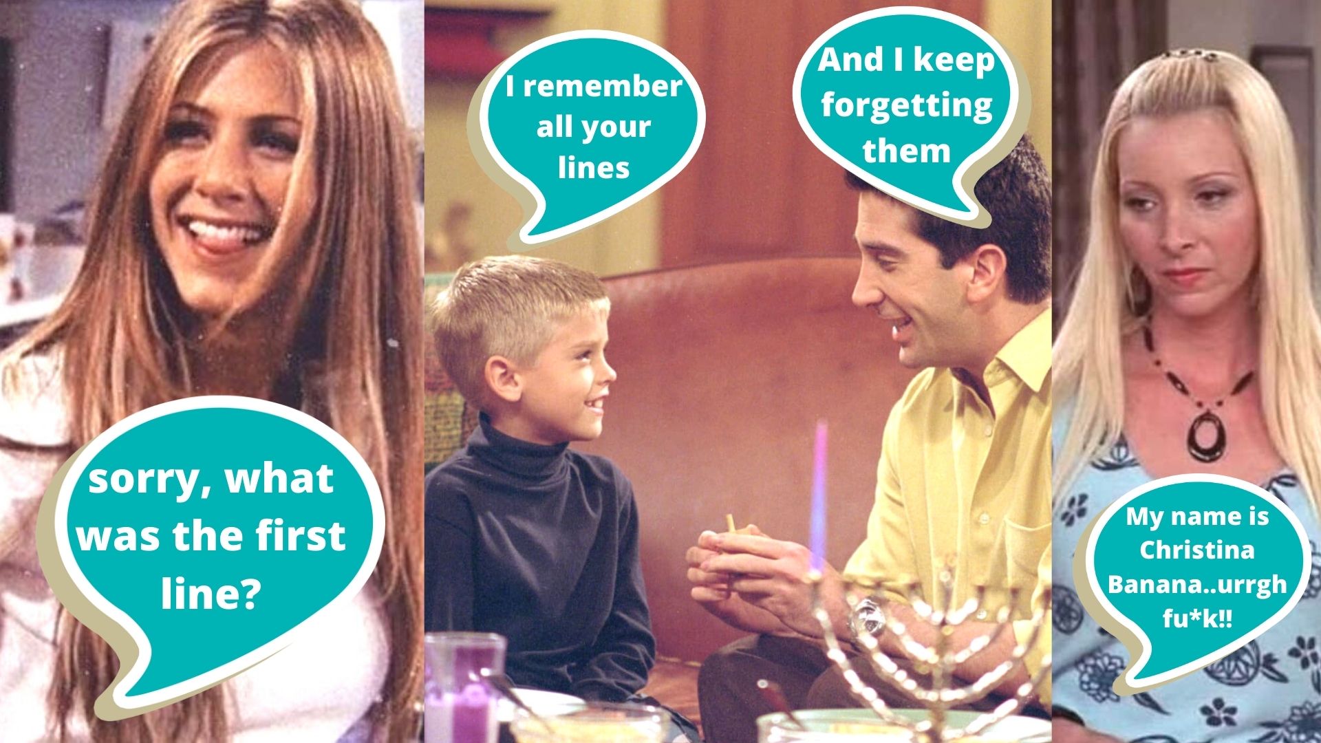 Friends Cast Forgetting Their Lines FilMonger Friends Cast Forgetting Their Lines FilMonger