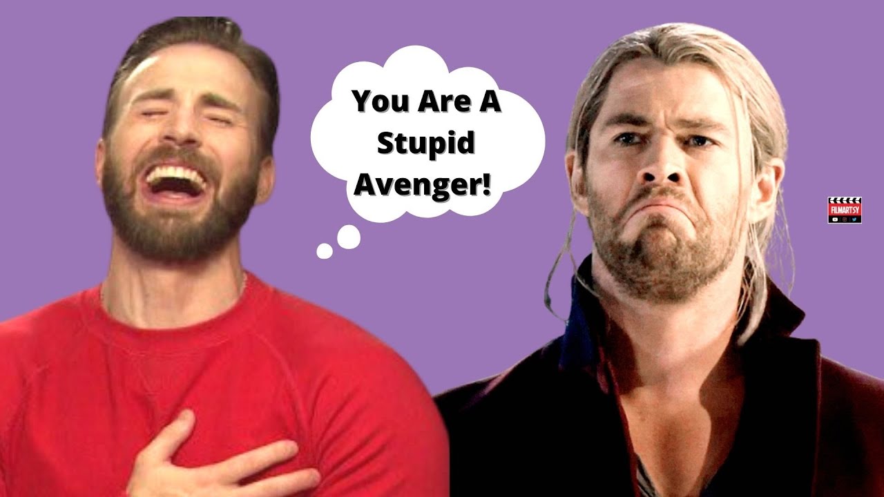 chris evans roasting chris hemsworth