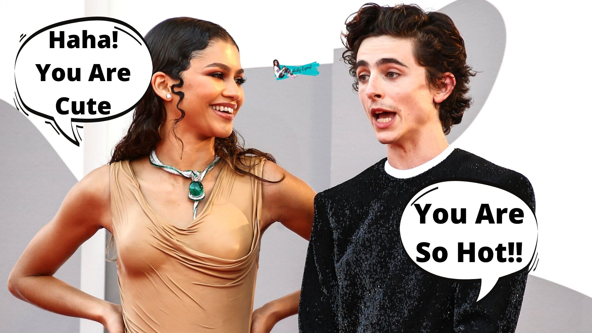 Zendaya And Timothee Chalamet Flirting