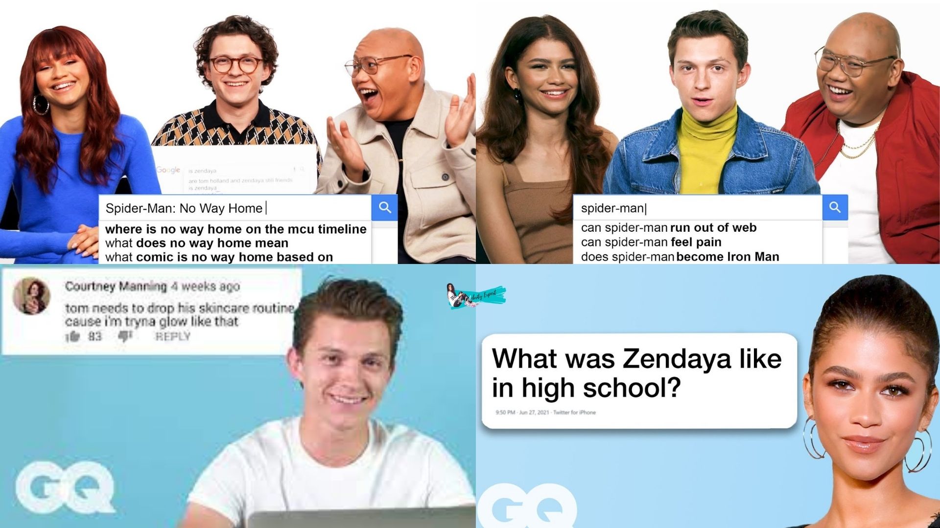 tom holland and zendaya webs most searched