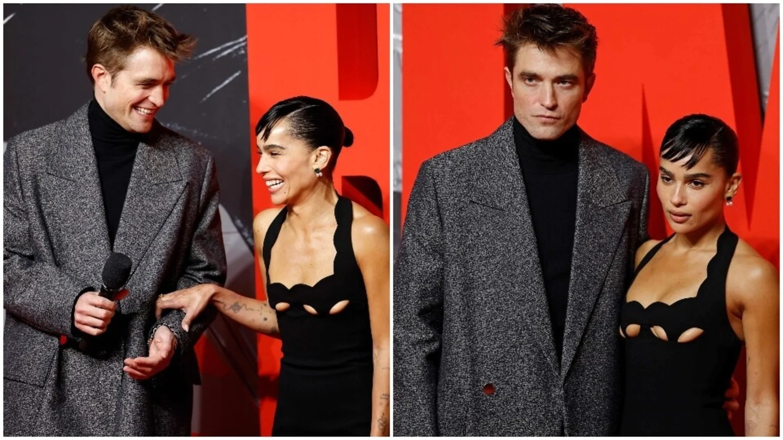 robert pattinson and zoe kravitz