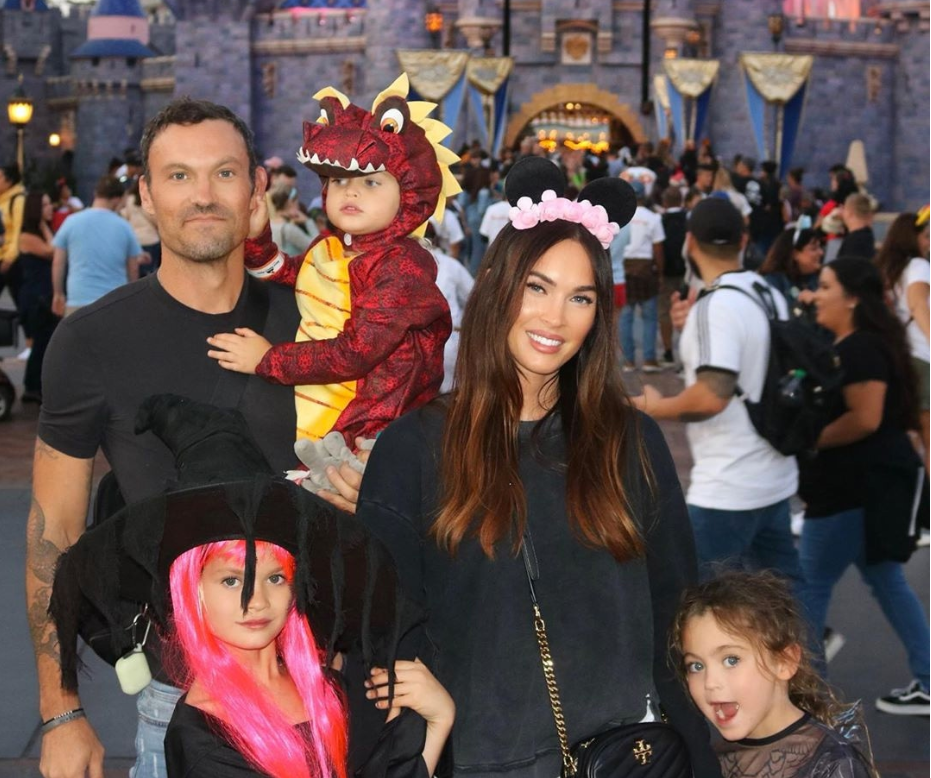 Megan Fox With Her Ex-Husband, Brian Austin Green and kids