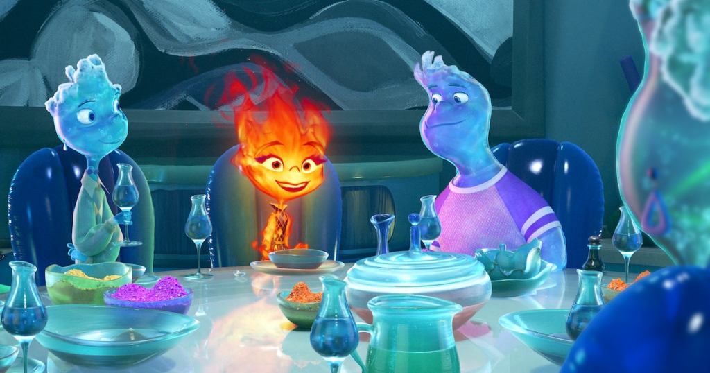 Disney's new movie Elemental
