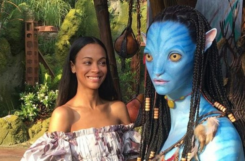 Zoe Saldana in "Avatar" 