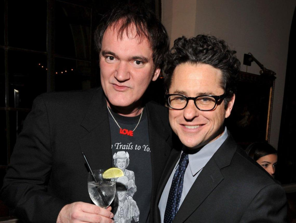 Quentin Tarantino with JJ Abrams