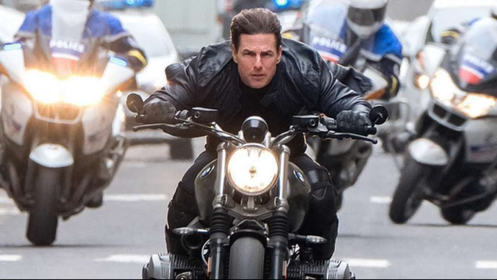 Tom Cruise in Mission Impossible 7
