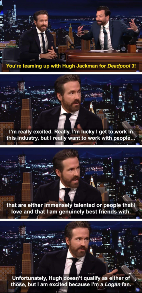 Ryan Reynolds' Honest Friendship