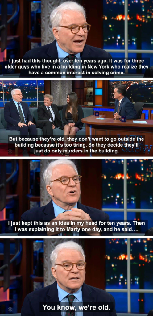 Steve Martin's Ten-Year Idea