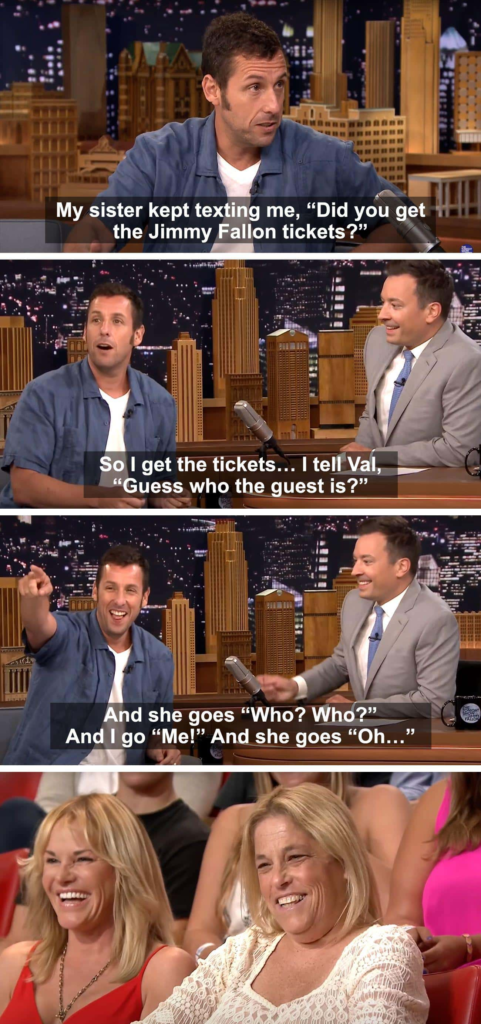 Adam Sandler Surprises His Sister