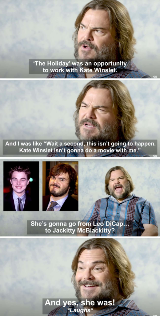 Jack Black's Doubts about "The Holiday"