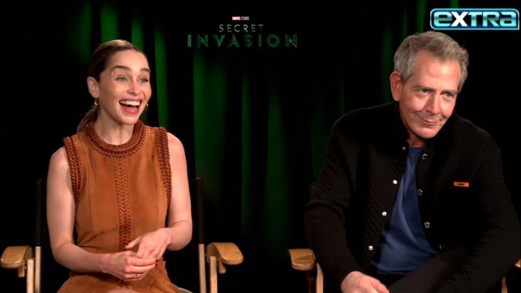 Emilia Clarke and Ben Mendelsohn 
