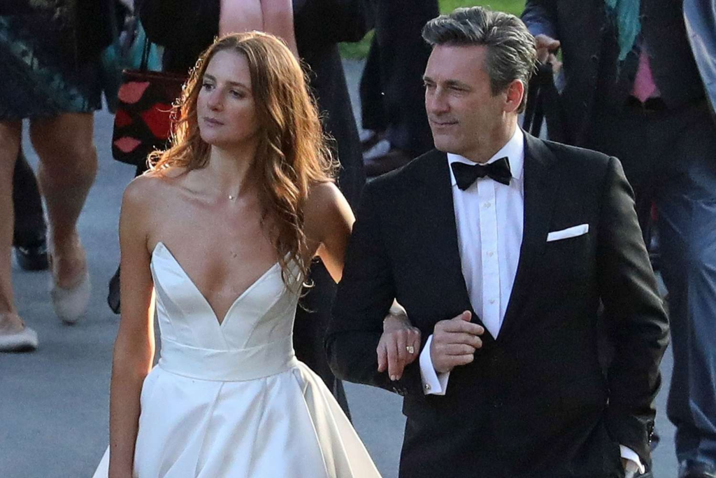 Jon Hamm and Anna Osceola Tie the Knot