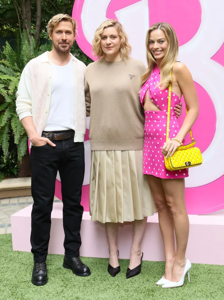 Margot Robbie Stuns in Barbie Mini Dress Replica