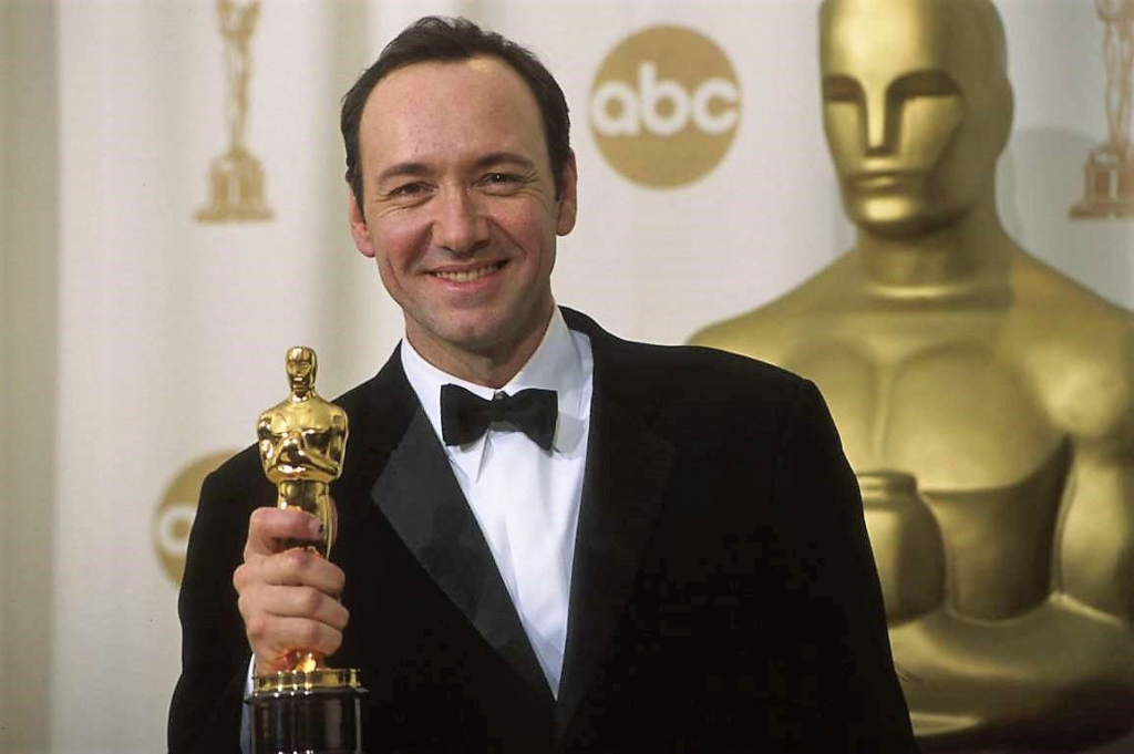 Kevin Spacey receives Academy Award