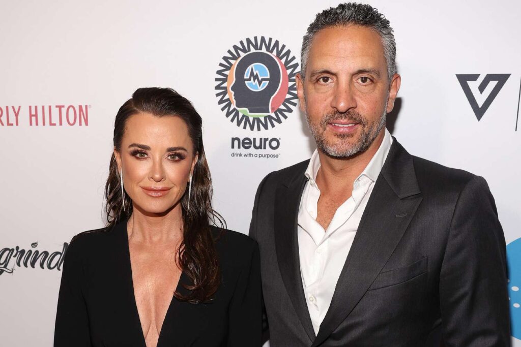 Mauricio Umansky and Kyle Richards of "Real Housewives" 