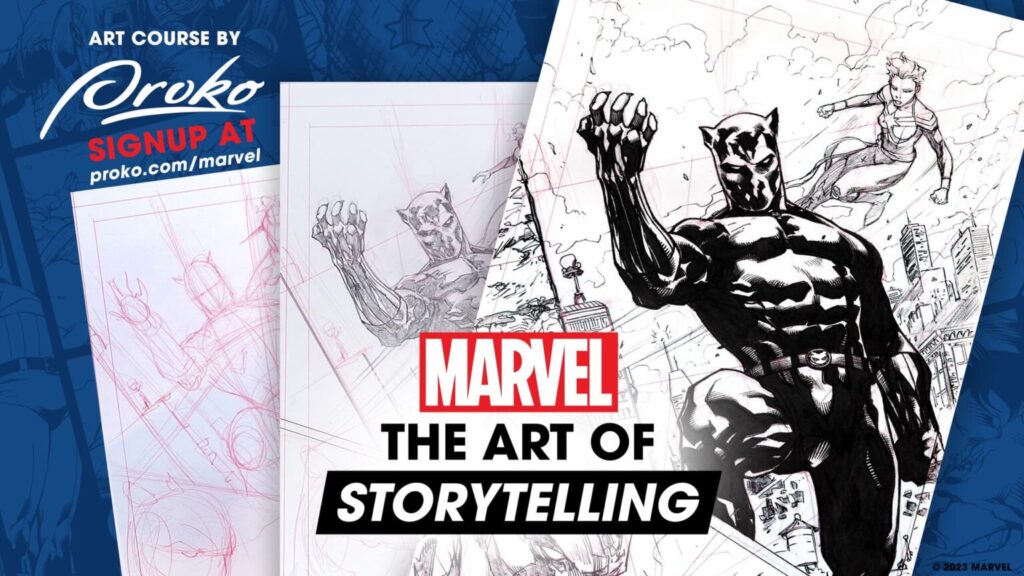 Thursday, July 20: Marvel And Proko Teach “The Art Of Storytelling”
