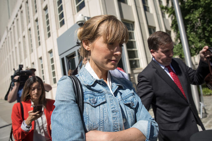 Actress Allison Mack from "Smallville" gets freed from jail for her involvement in the NXIVM sex trafficking case