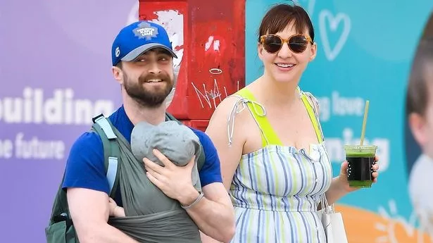 Daniel Radcliffe with Erin Darke