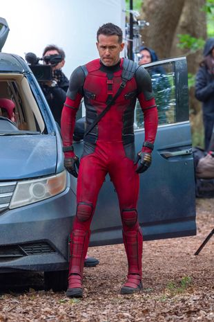 Ryan Reynolds Spotted Filming Deadpool 3 in London