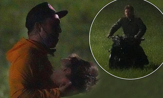 Indiana Jones 5 Set Photos Reveal Stuntman Wearing Young Harrison Ford Mask
