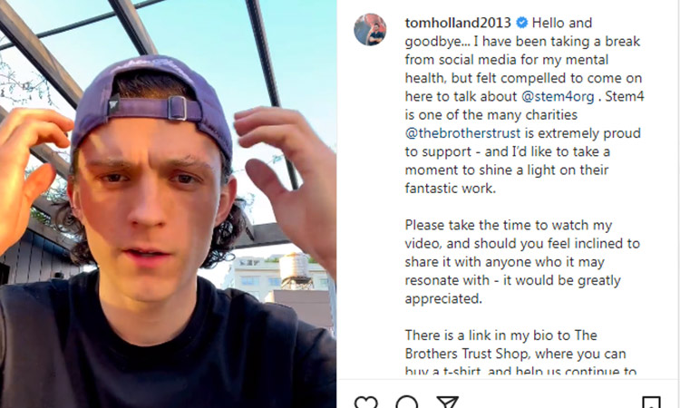 Tom Holland Advocates for Breaking Stigmas and Embracing Mental Health Support