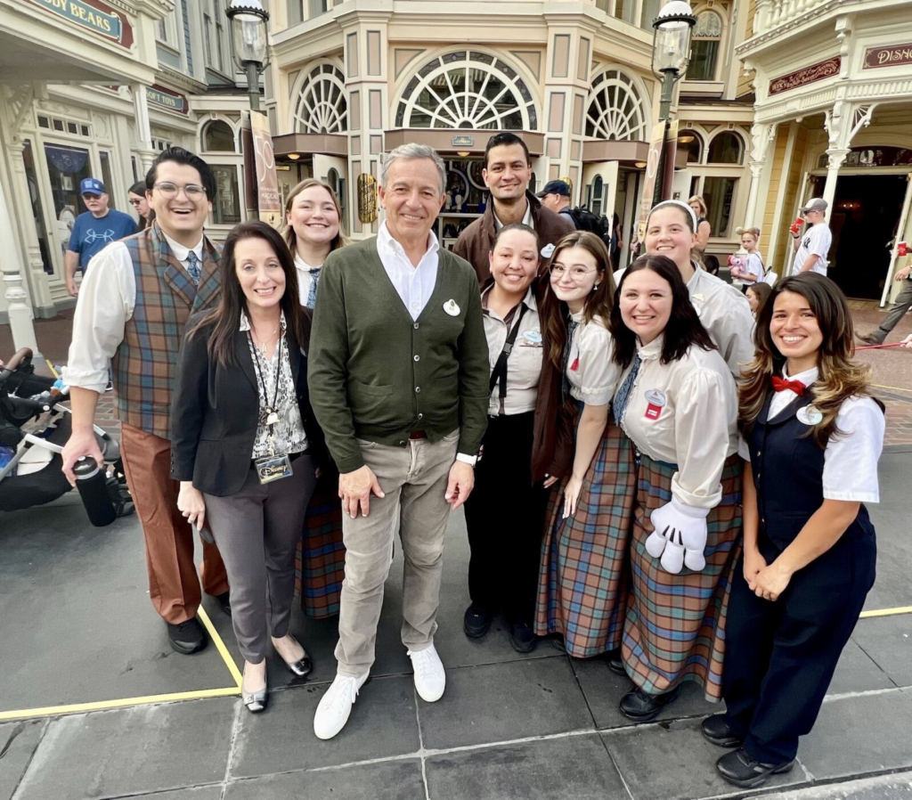 Bob Iger in Magic Kingdom