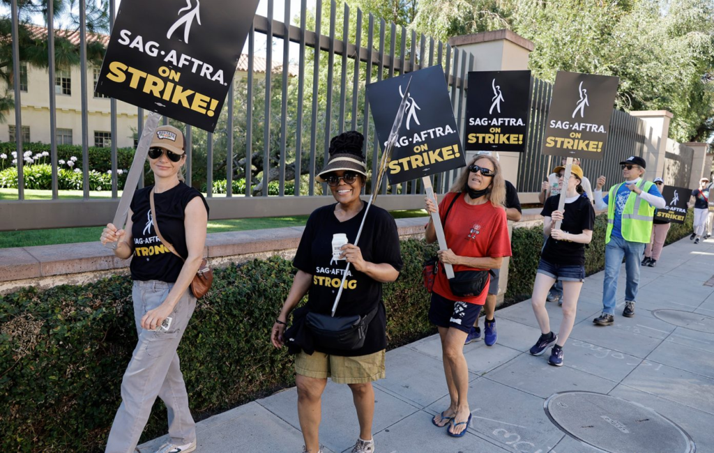 Famous Actors Join Hollywood Strike Picket Lines