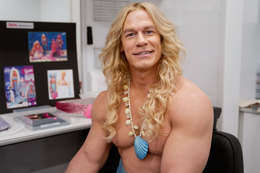 First Look At John Cena As Merman Ken from Barbie