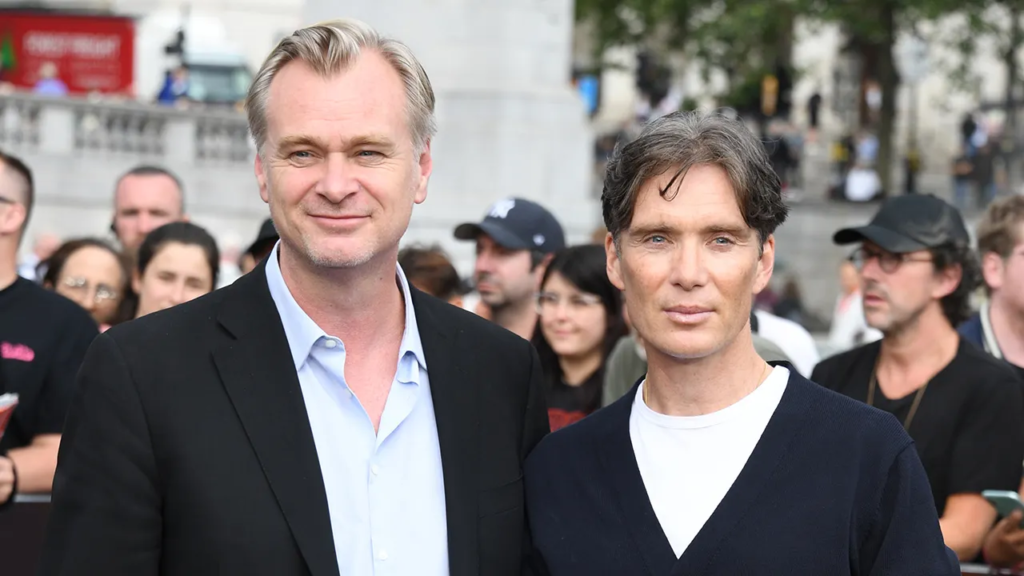 Cillian Murphy and Christopher Nolan for Oppenheimer
