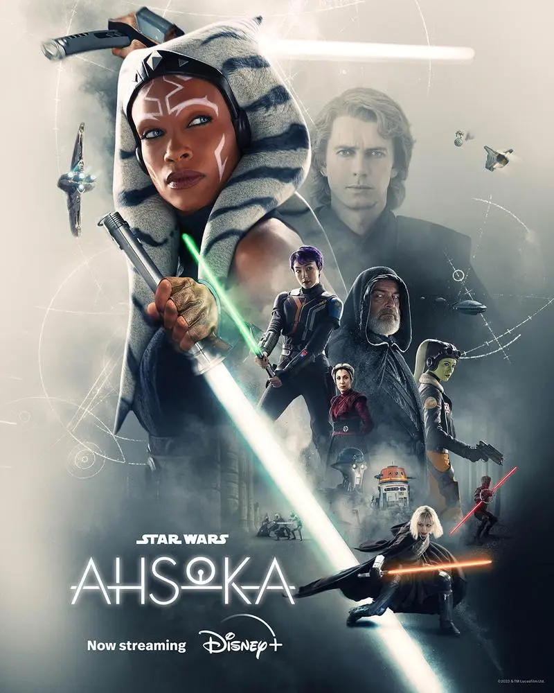 Ahsoka - First Poster Featuring Anakin Skywalker Released on Disney+