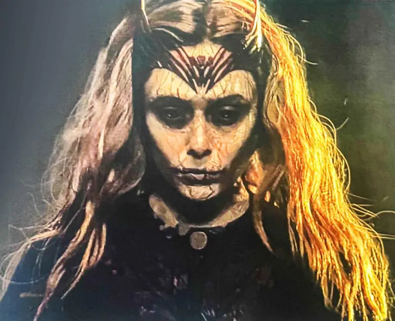A Look at Elizabeth Olsen Scrapped Evil Scarlet Witch Designs from Doctor Strange 2