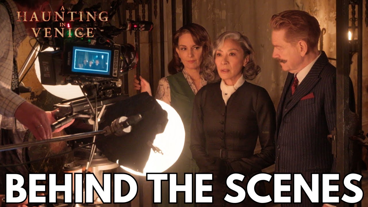 Filmonger-Uncover the Eerie Journey of A Haunting in Venice in Behind the Scenes