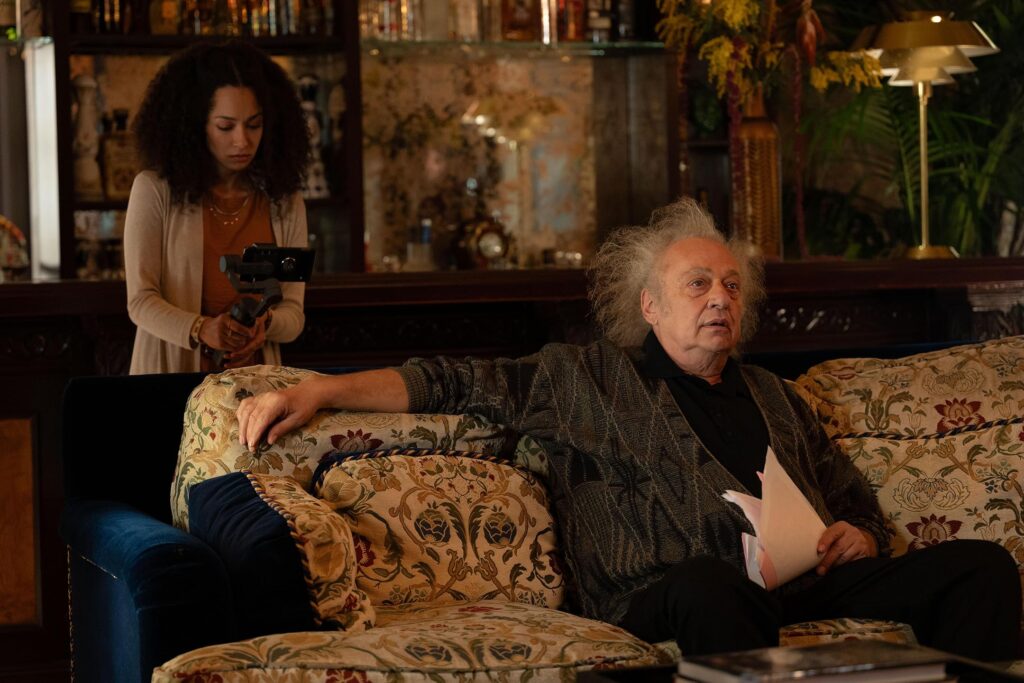 Zlatko Buric and Juliette Ortega in Wonder Man (2026)