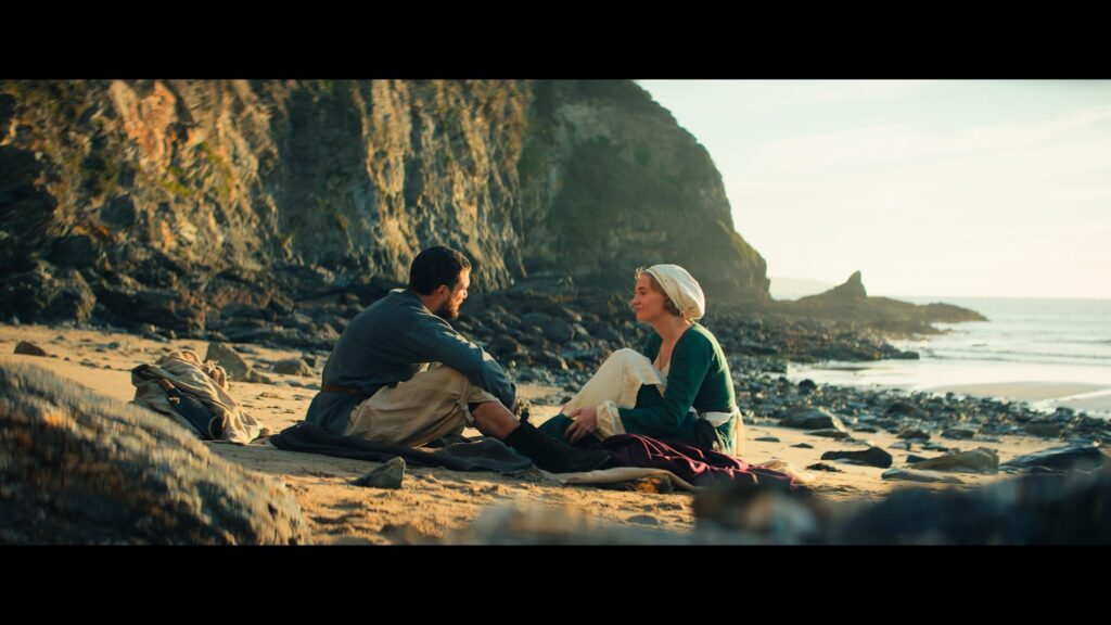 Kit Harington and Sophie Turner in The Dreadful (2026)