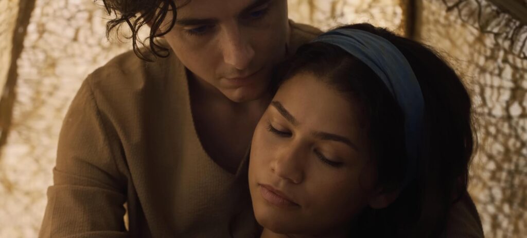 Timothée Chalamet and Zendaya in Dune: Part Three (2026)
