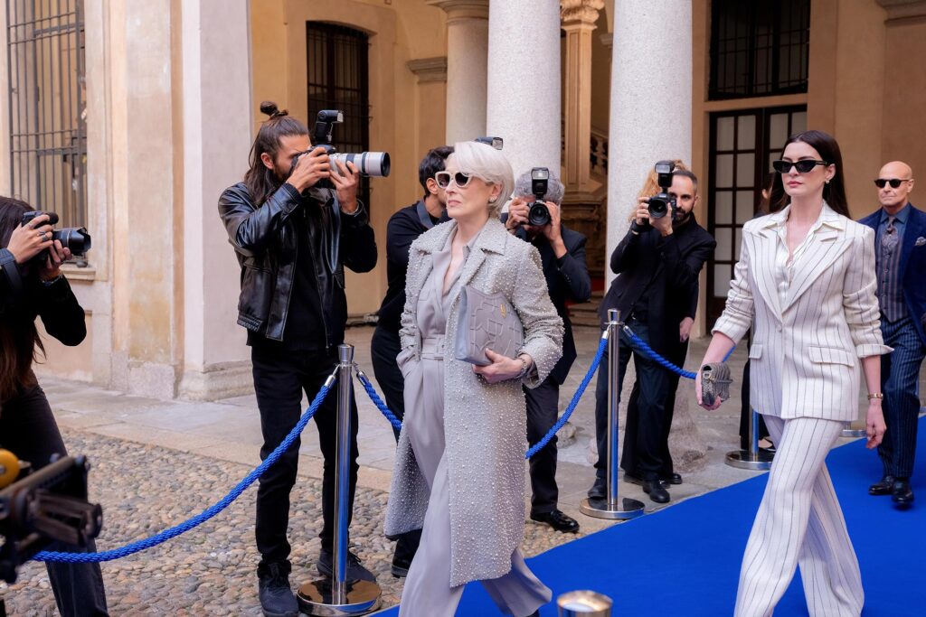 Meryl Streep and Anne Hathaway in The Devil Wears Prada 2 (2026)