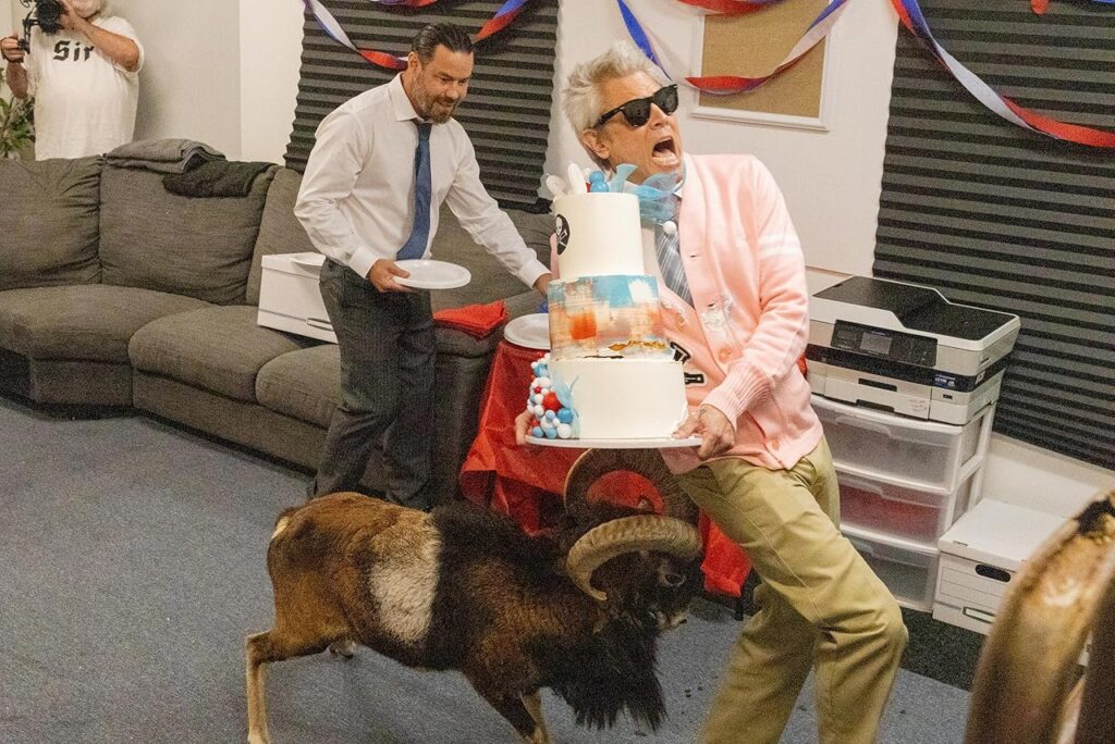 Johnny Knoxville and Chris Pontius in Jackass: Best and Last (2026)