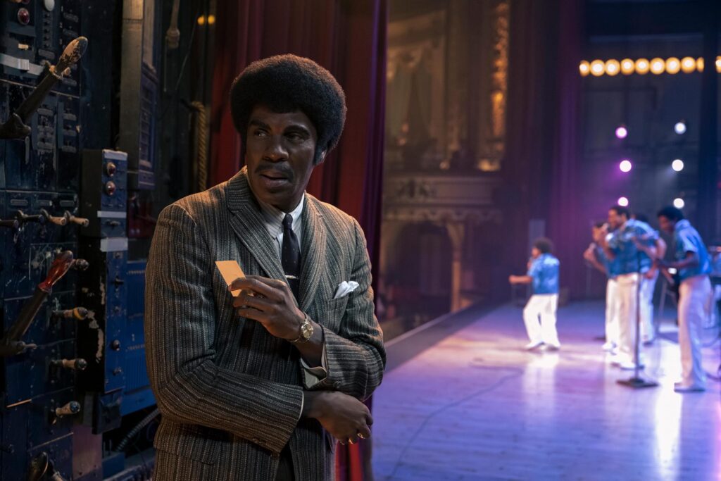 Colman Domingo, Juliano Valdi, Judah Edwards, Jayden Harville, Jaylen Lyndon Hunter, and Nathaniel Logan McIntyre in Michael (2026)